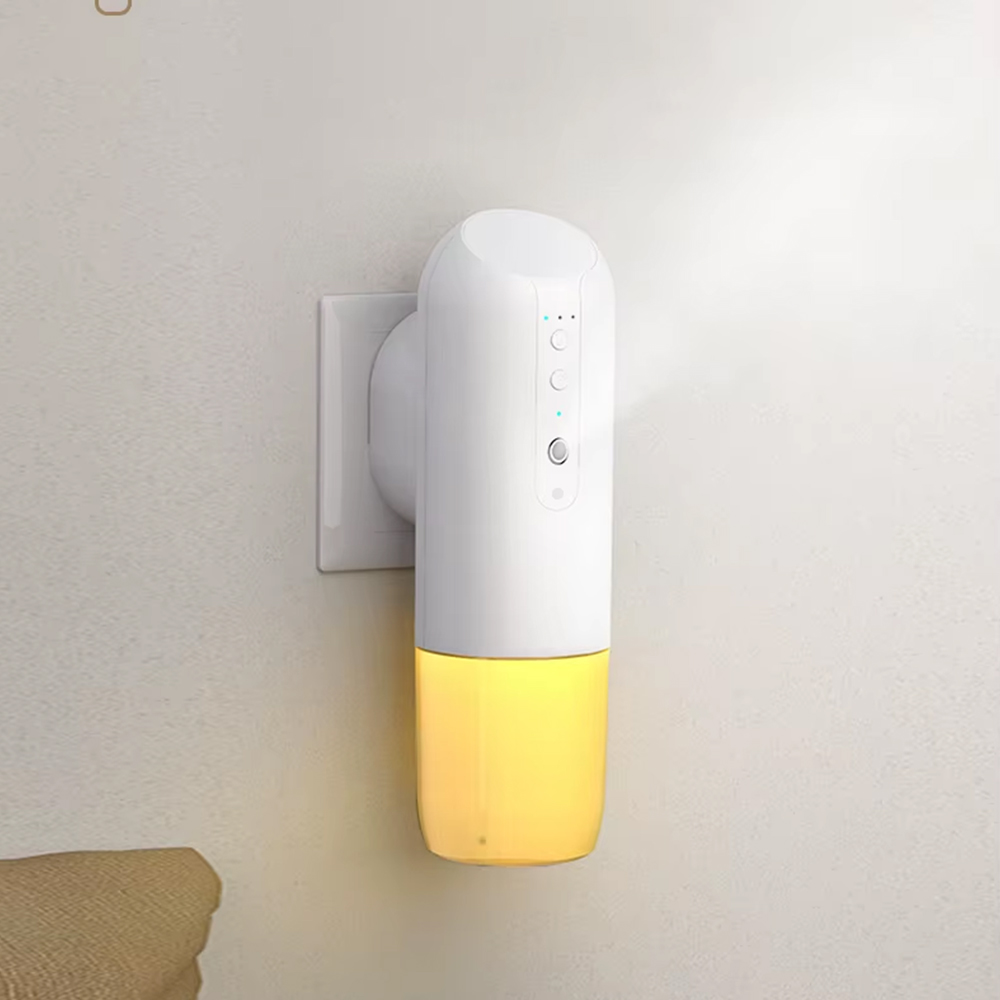 Parfum Home Fragrance - NAMSTE เครื่องกระจายกลิ่นอัตโนมัติอัจฉริยะ 100 ลูกบาศก์เมตร แบบเสียบปลั๊ก กลิ่นหอมสำหรับโรงแรม