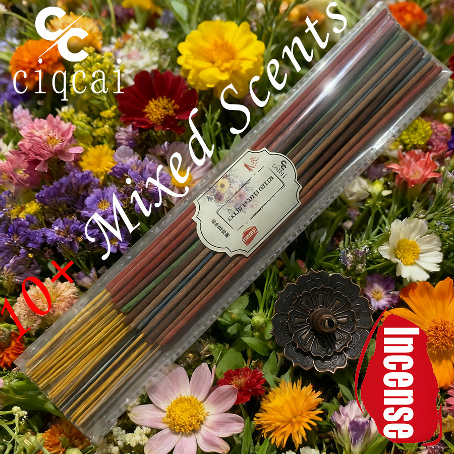 Quality Home Fragrance - ธูปหอมคุณภาพสูง กลิ่นผสม 25 ชิ้น ธูปแบบยาว 5