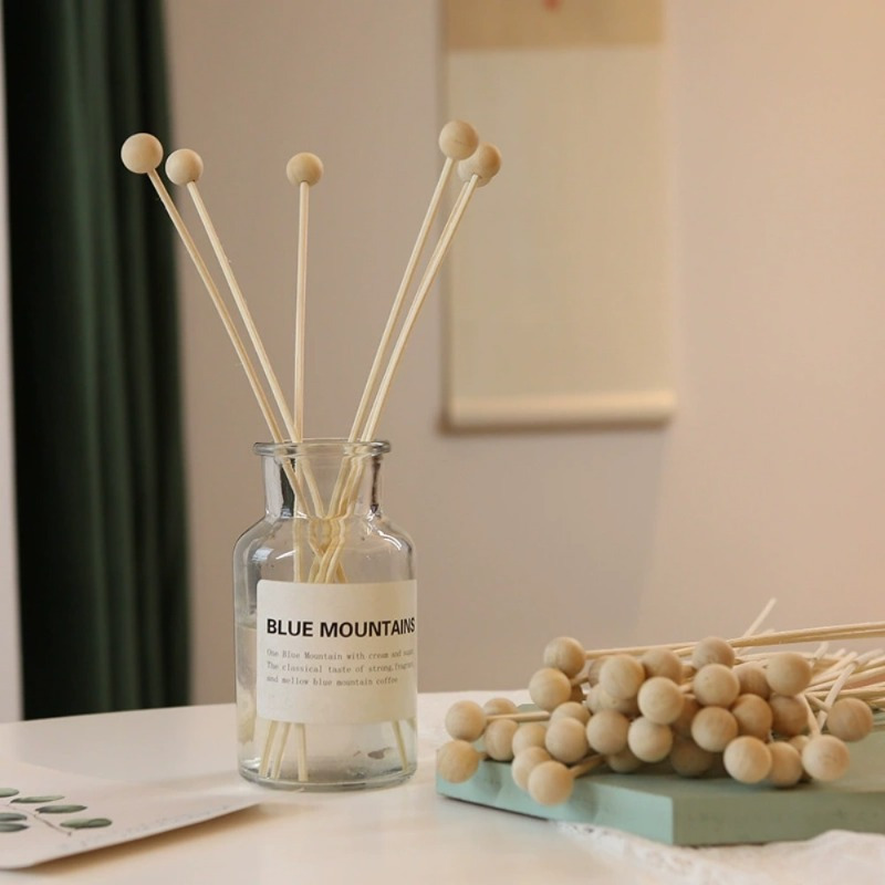 Home Fragrance Kit - 30 ชิ้น/ล็อต Fireless ไม้ Ball AROMA