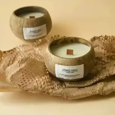 เทียนหอมเปลือกมะพร้าวธรรมชาติ, - Home Fragrance Accessories บทวิจารณ์และราคา