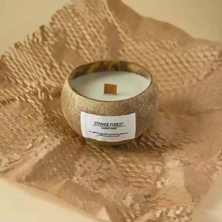 เทียนหอมเปลือกมะพร้าวธรรมชาติ, - Home Fragrance Accessories บทวิจารณ์และราคา