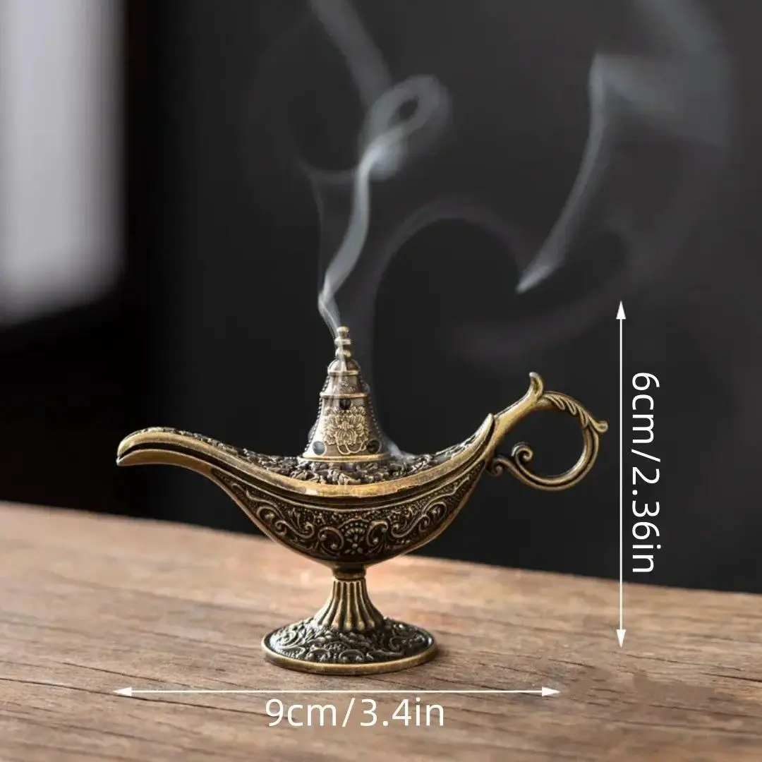 เตาเผาเครื่องหอมสไตล์วินเทจลาย - Home Fragrance Lamp บทวิจารณ์และราคา