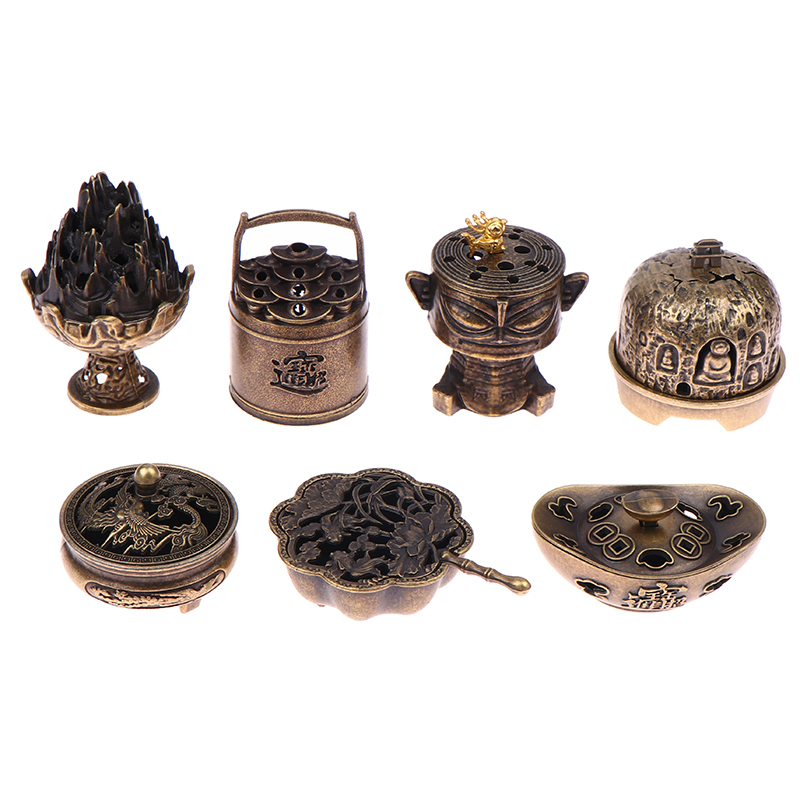 เตาเผากำยานทองเหลือง 1 ชิ้น, ท - Home Fragrance Candles บทวิจารณ์และราคา