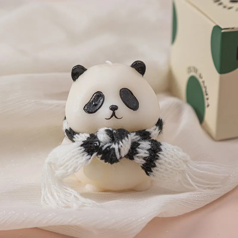 2026 พร้อมผ้าพันคอเทียนรูปแพนด - Home Fragrance Candles บทวิจารณ์และราคา