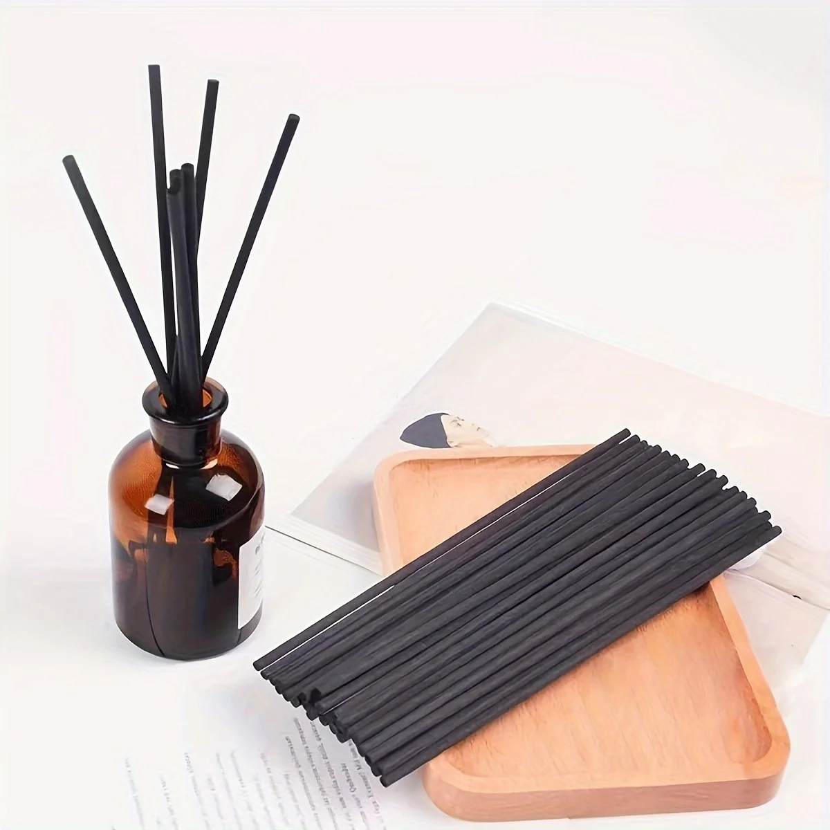 10/50pcs ไฟเบอร์ Sticks Diffus - Home Fragrance Kit บทวิจารณ์และราคา