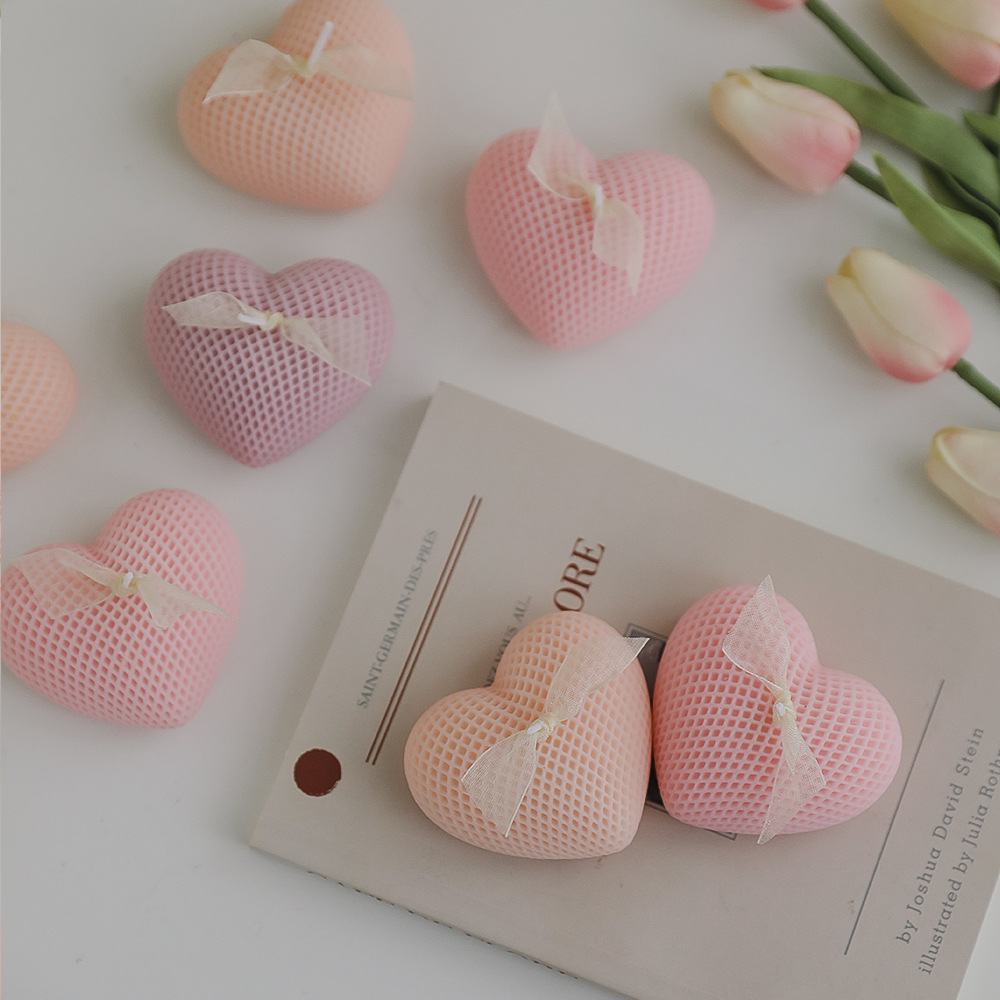 เทียนหอมรูปหัวใจสำหรับวันวาเลน - Home Fragrance Candles บทวิจารณ์และราคา