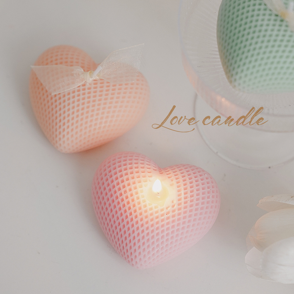 เทียนหอมรูปหัวใจสำหรับวันวาเลน - Home Fragrance Candles บทวิจารณ์และราคา