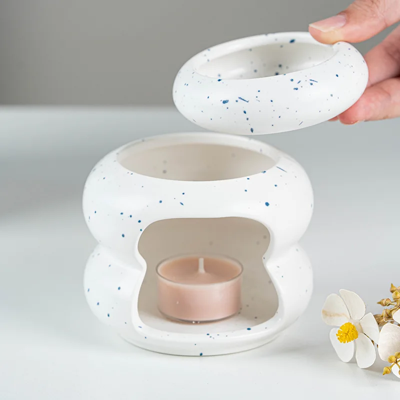 เตาเผาน้ำมันหอมระเหยเซรามิกแบบ - Wax Melt Burner บทวิจารณ์และราคา