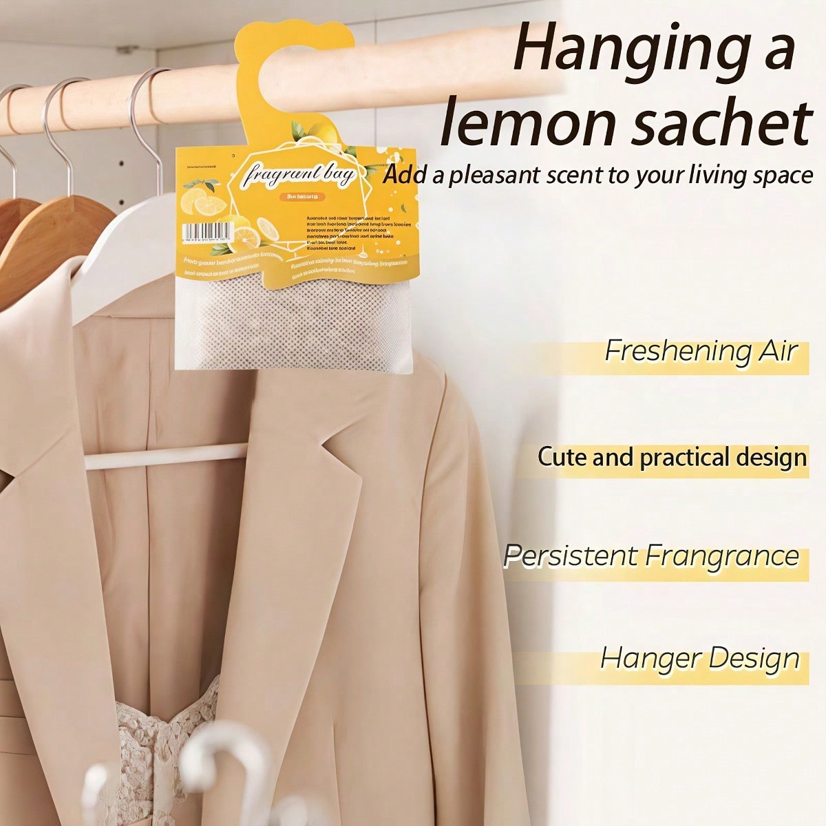 ซองหอมกลิ่นเลมอนแบบแขวน, น้ำหอ - Home Fragrance Sachet บทวิจารณ์และราคา