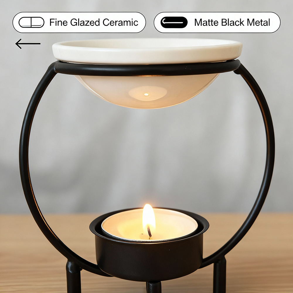 ที่วางเทียนหอมเหล็กดัดดีไซน์สร - Home Fragrance Oils For Oil Burners บทวิจารณ์และราคา