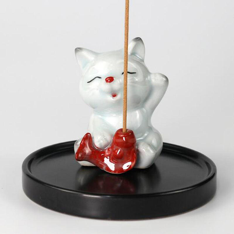 Creative น่ารัก Cat Aroma Burn - In Home Fragrance Products บทวิจารณ์และราคา