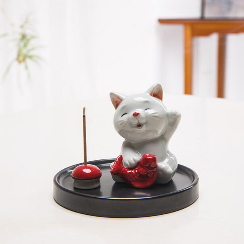 Creative น่ารัก Cat Aroma Burn - In Home Fragrance Products บทวิจารณ์และราคา