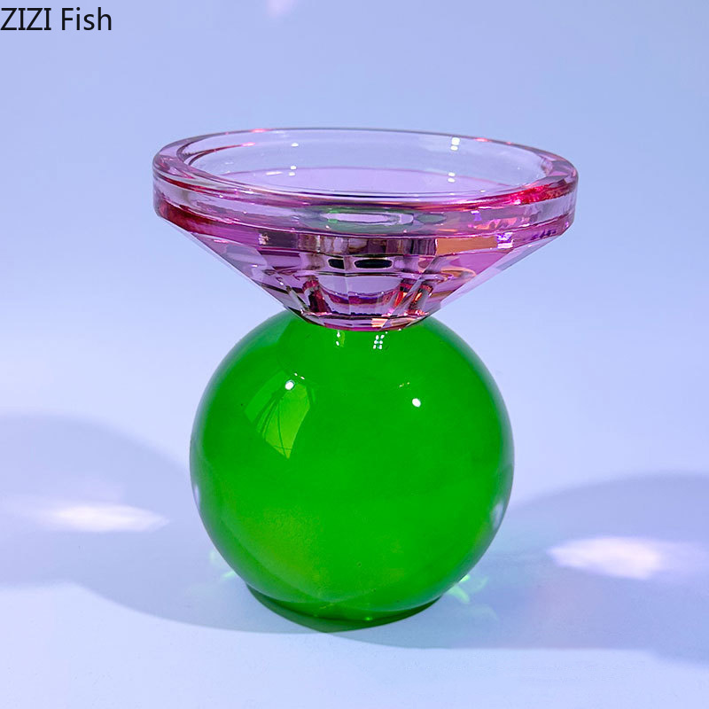 เทียนคริสตัลที่มีสีสันผู้ถือตก - Wax Melt Burner บทวิจารณ์และราคา