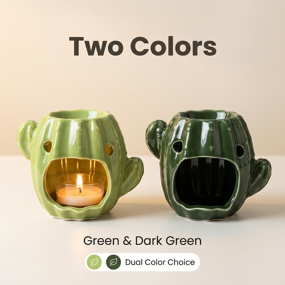 เตาอุ่นน้ำมันหอมระเหยเซรามิกรู - Wax Melt Burner บทวิจารณ์และราคา