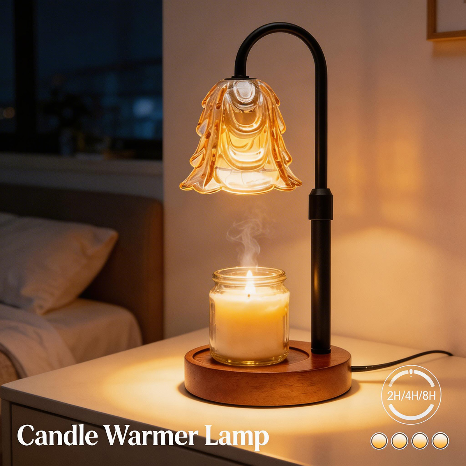 โคมไฟอุ่นเทียนตกแต่งบ้าน โคมไฟ - Home Fragrance Lamp บทวิจารณ์และราคา