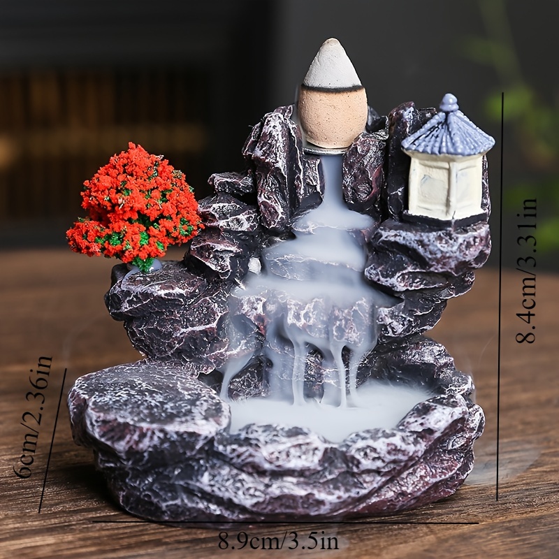 Backflow ผู้ถือธูปน้ําตกธูป Bu - Home Fragrance Candles บทวิจารณ์และราคา