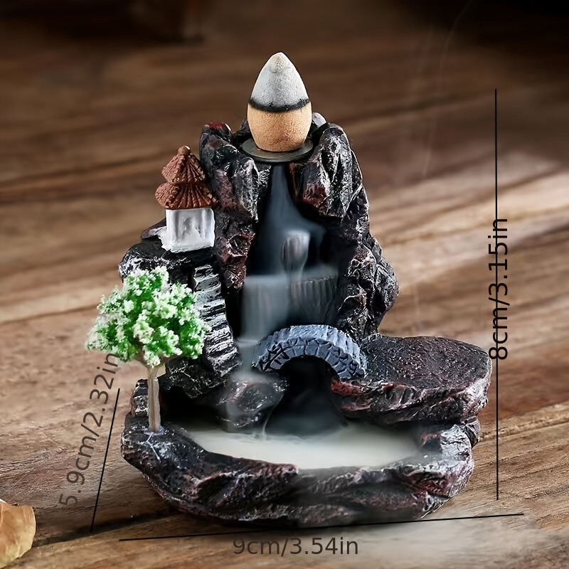 Backflow ผู้ถือธูปน้ําตกธูป Bu - Home Fragrance Candles บทวิจารณ์และราคา