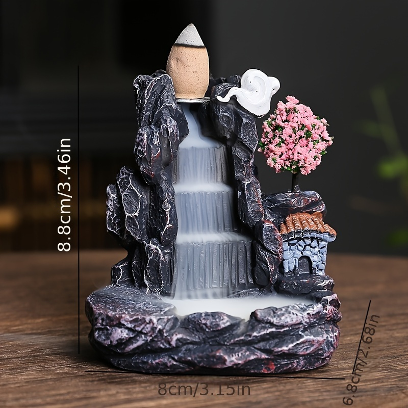 Backflow ผู้ถือธูปน้ําตกธูป Bu - Home Fragrance Candles บทวิจารณ์และราคา