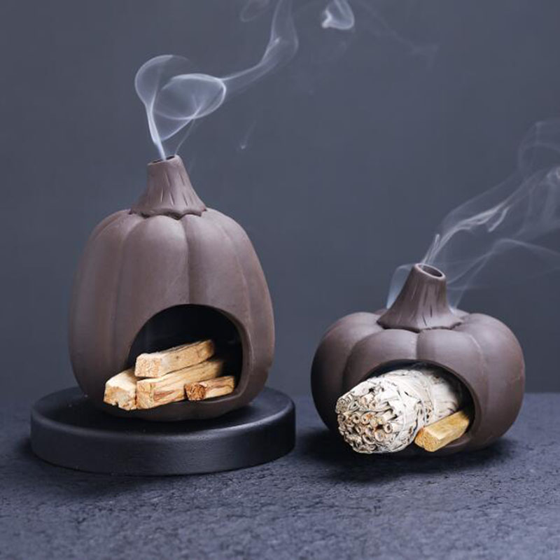 เตาเผาเครื่องหอมดินเผาสีม่วง ไ - Home Fragrance Use บทวิจารณ์และราคา